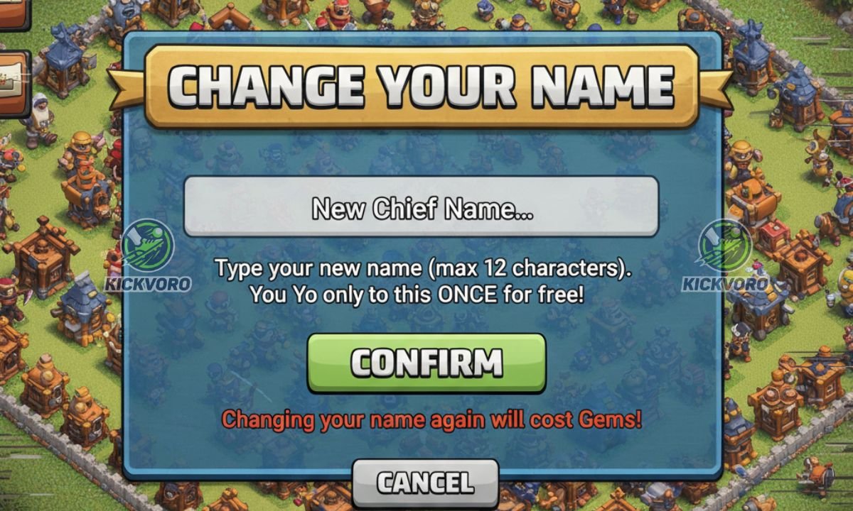 How to Change Name in Clash of Clans (Step-by-Step Guide)