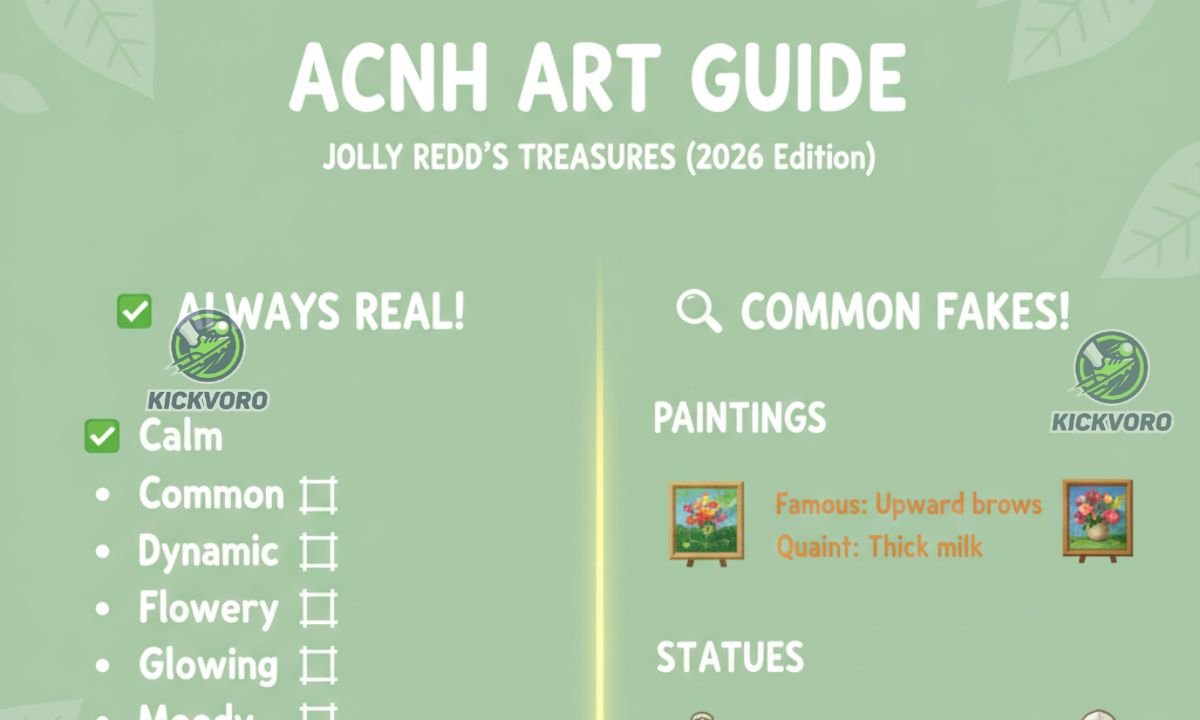 ACNH Art Guide: How to Spot Real vs Fake Art Easily